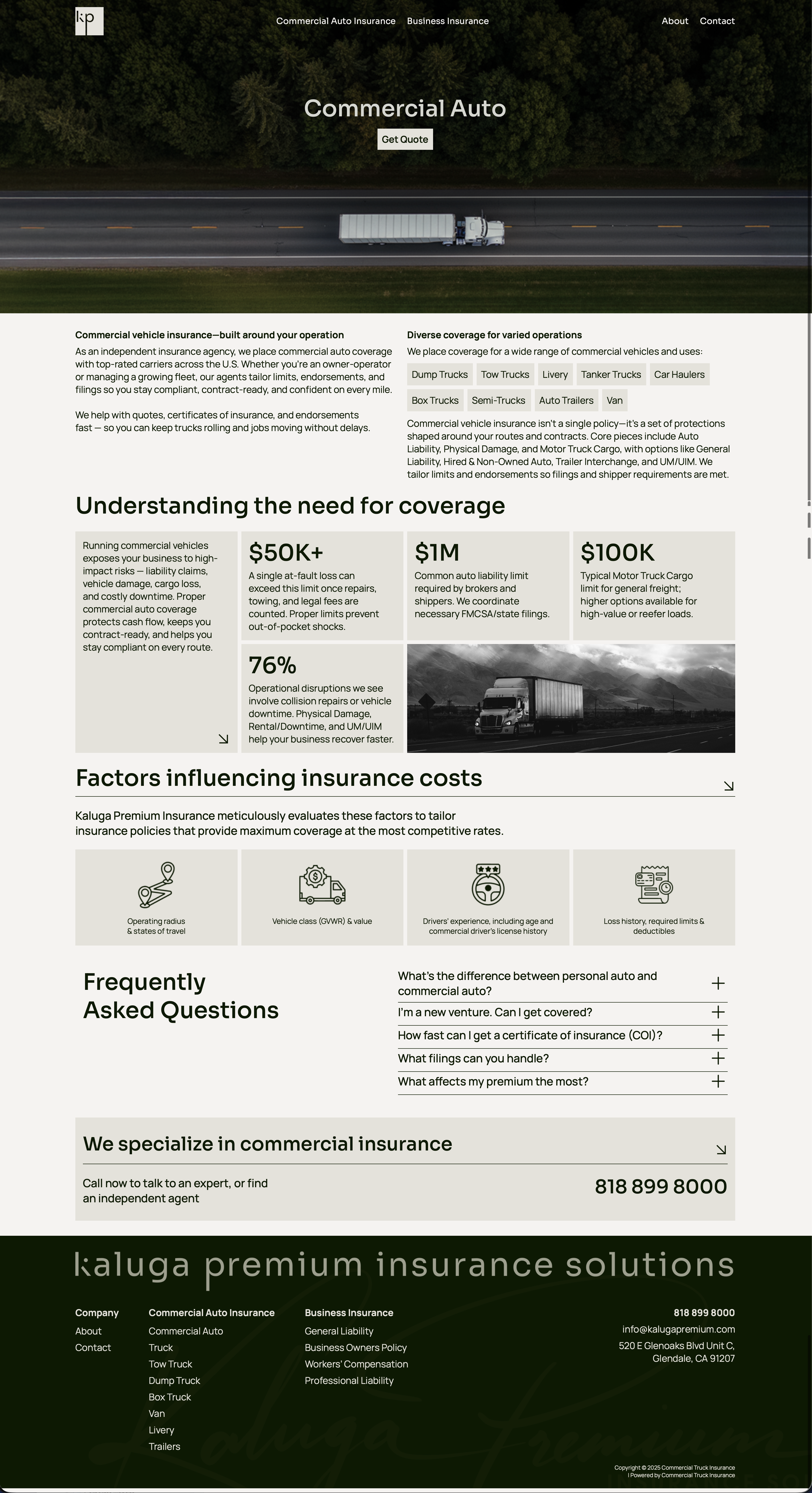 kaluga premium insurance solutions